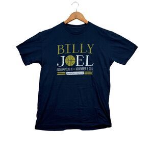 Billy Joel Rock 2017 Indianapolis IN Bankers Life Fieldhouse Concert T Shirt M